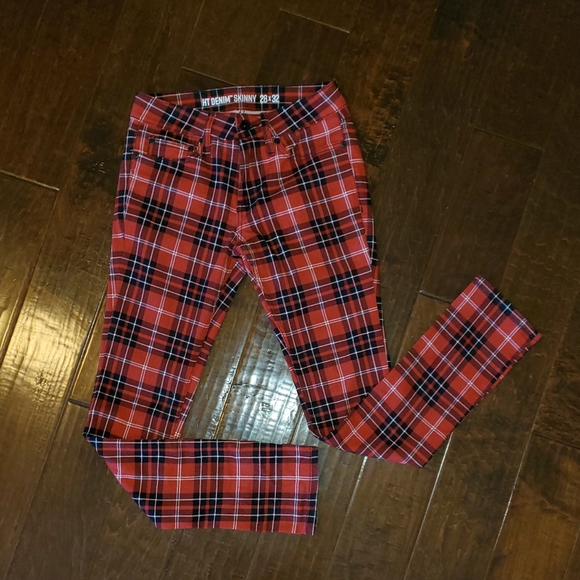 HOT TOPIC DENIM SKINNY PANTS 28×32 - Picture 3 of 14